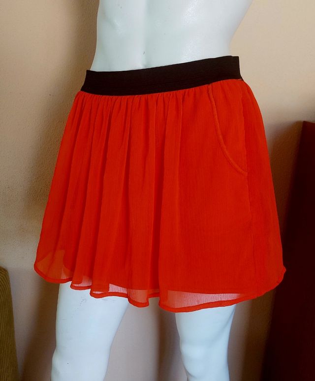 Falda Stradivaius naranja