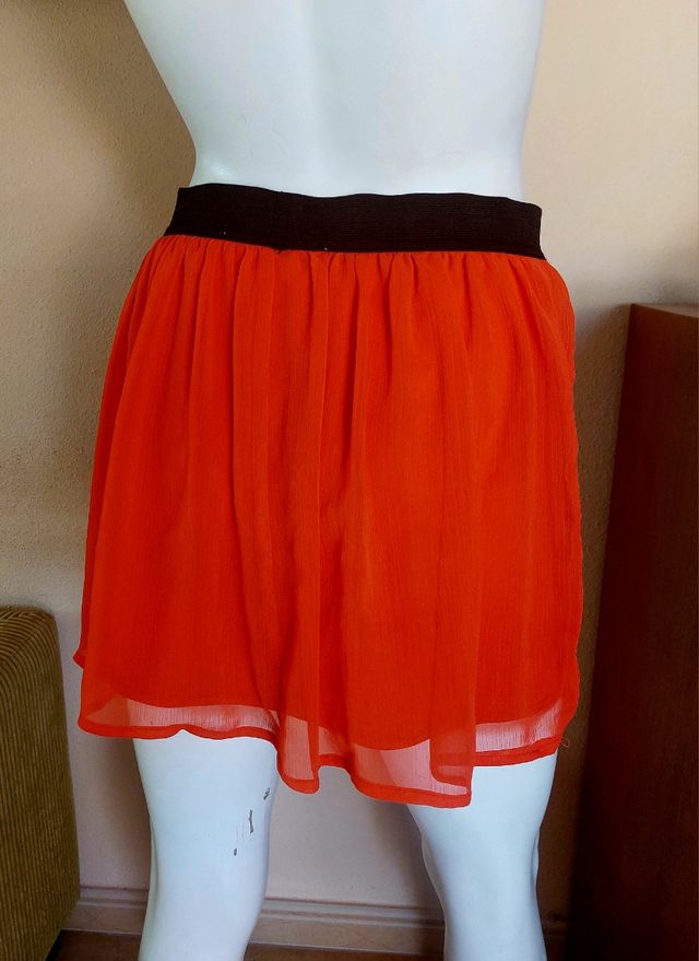 Falda Stradivaius naranja