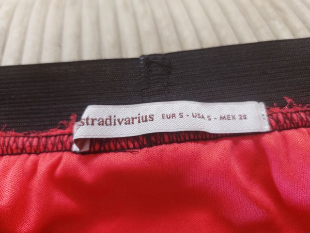 Falda Stradivaius naranja