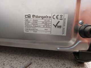 Horno portatil orbegozo MO 392