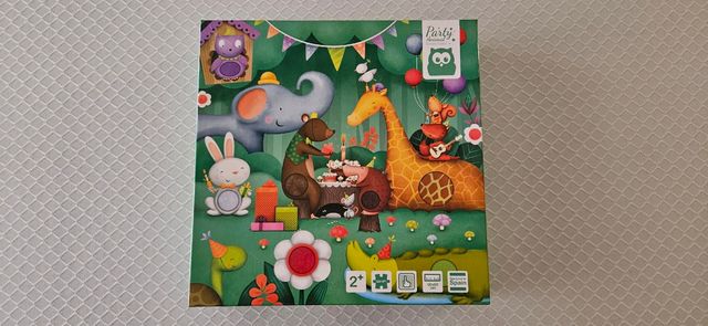 Puzzle animales con textura