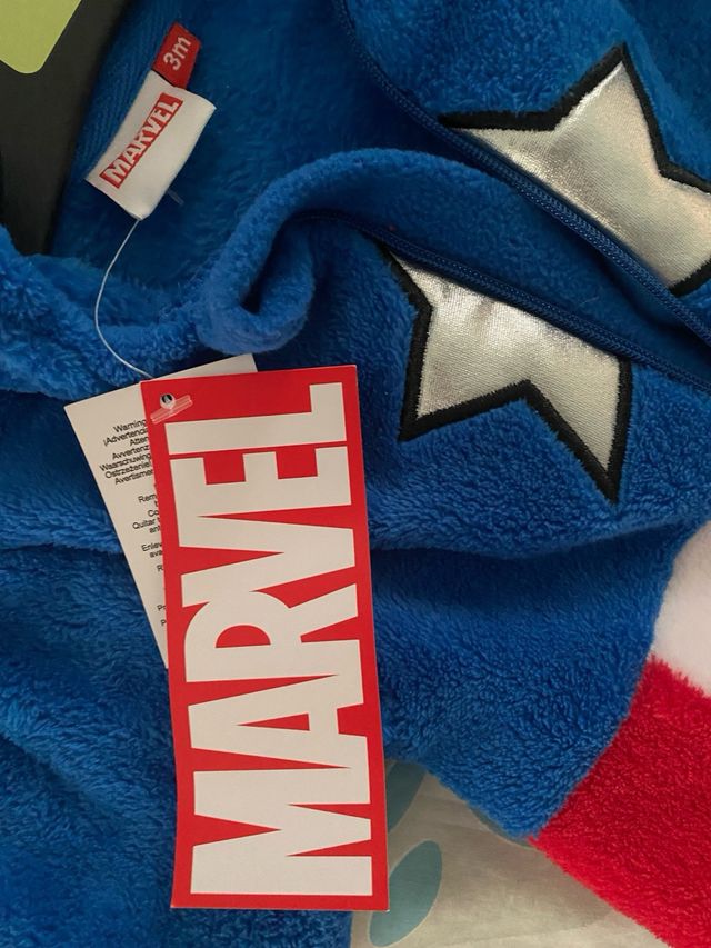 Pijama capitan america bebe