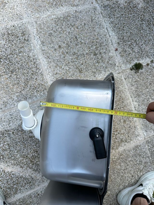 Fregadero Teka dos senos acero inoxidable