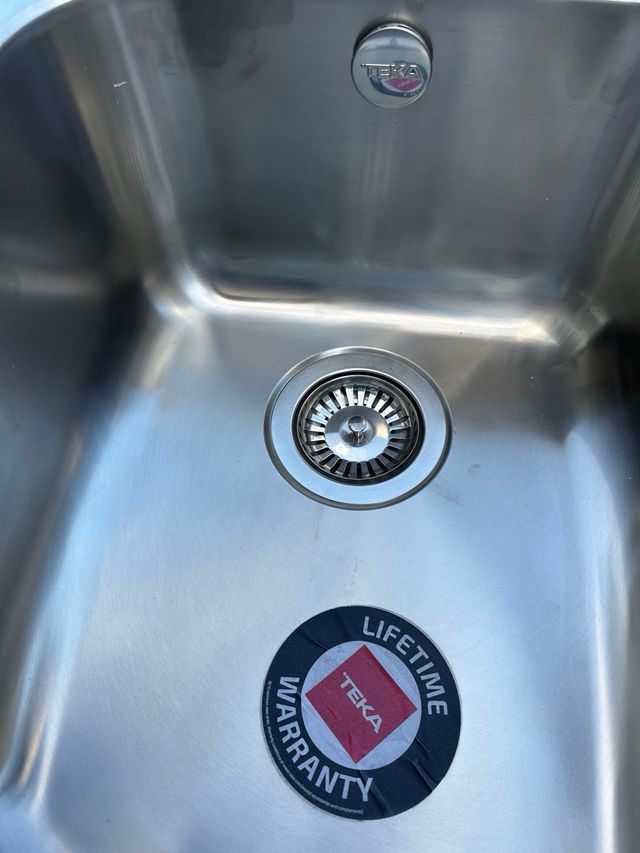 Fregadero Teka dos senos acero inoxidable