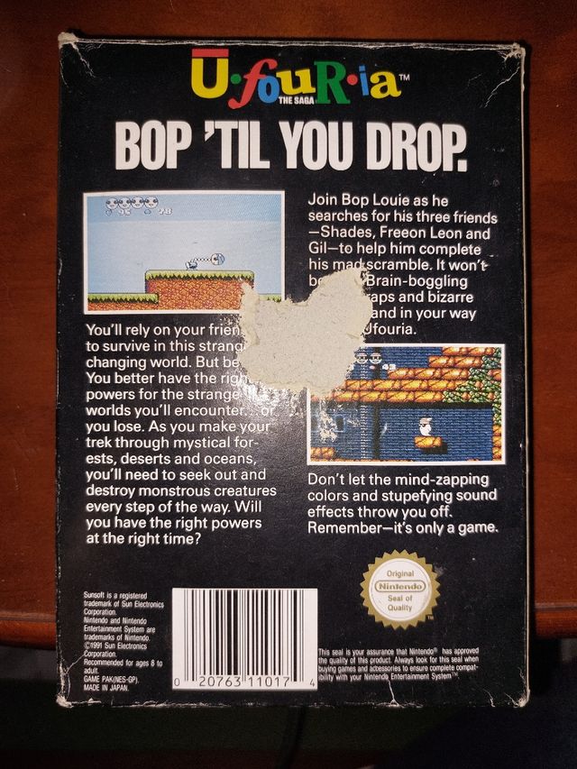 Ufouria - Nintendo - Sunsoft