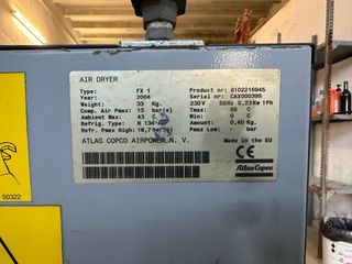 Deshumificador Atlas Copco FX1