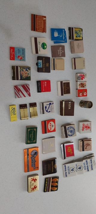 Collezione 52 confezioni cerini