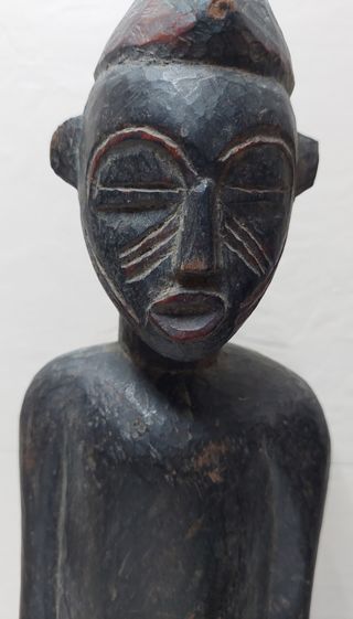Antigua figura SENUFO Costa Marfil 46 cm