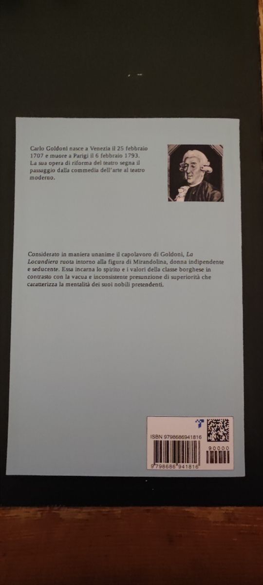 Libro: La Locandiera