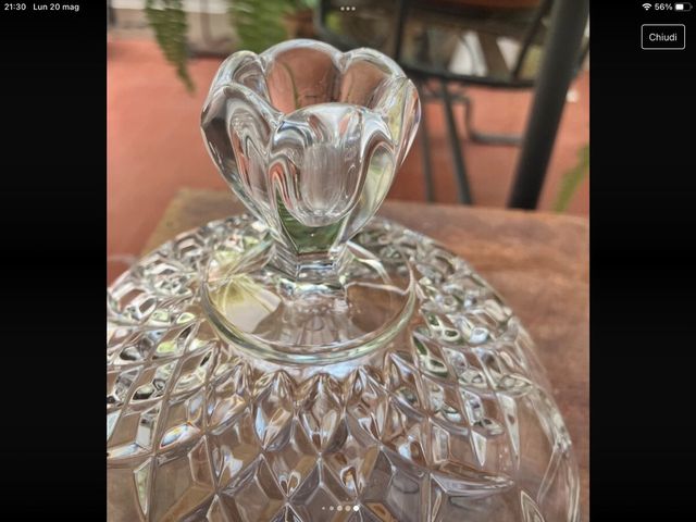 Cristallo biscottiera