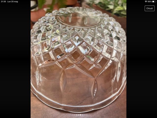 Cristallo biscottiera
