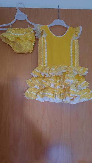 Traje flamenca niña