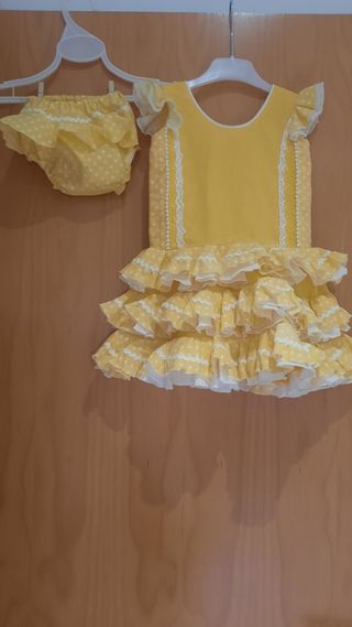Traje flamenca niña