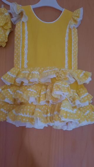 Traje flamenca niña