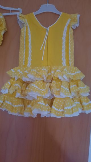 Traje flamenca niña