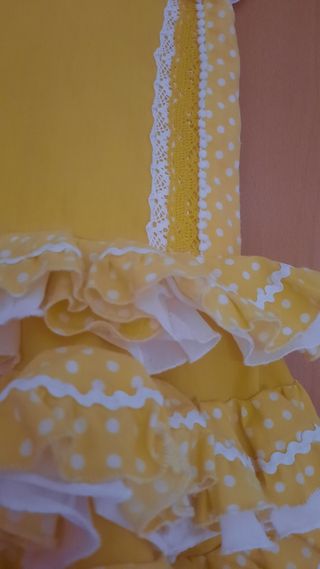 Traje flamenca niña