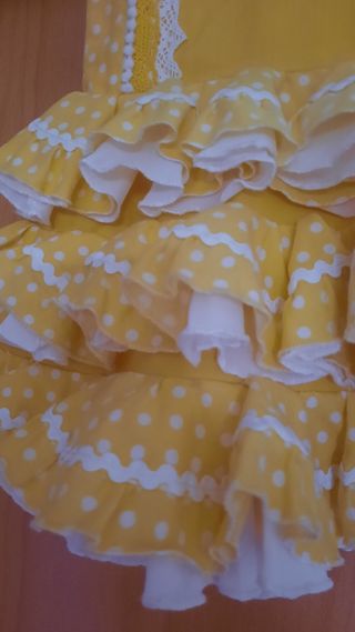 Traje flamenca niña