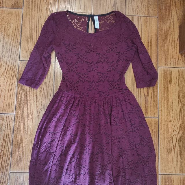 Vestido todo em renda tamanho XS preço 3