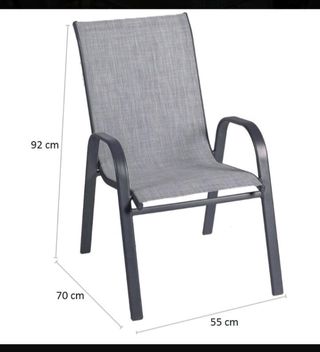 SUPER OFERTA CONJUNTO DE EXTERIOR MESA-SILLAS-SOMB