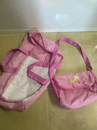 Carrito de muñecas de juguete 