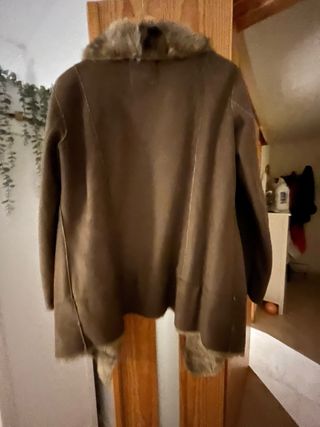 Chaqueta pelo y ante sintetico tallaL