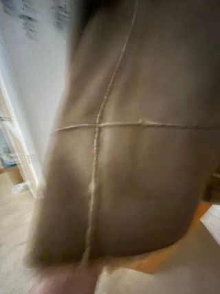 Chaqueta pelo y ante sintetico tallaL