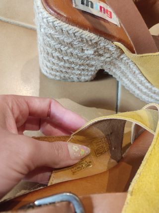 Sandalias piel Mustang 