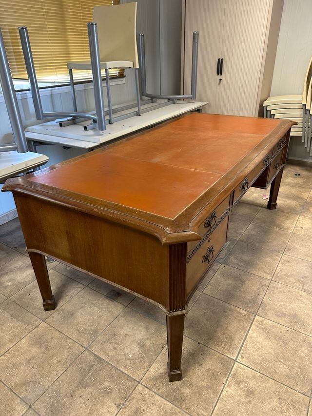 ANTIGUA MESA DE DESPACHO 198x100x77