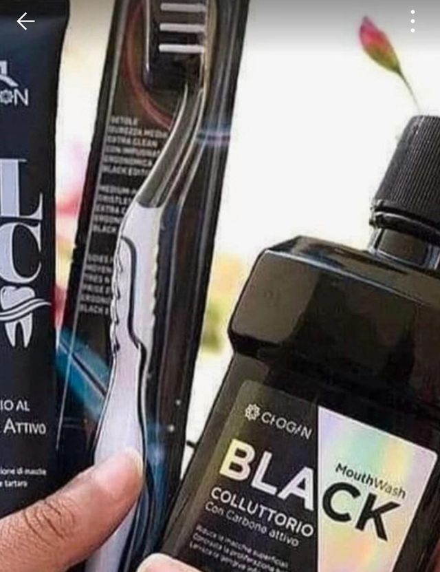 Dentifricio black chogan