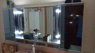 Espectacular armario de baño con espejo