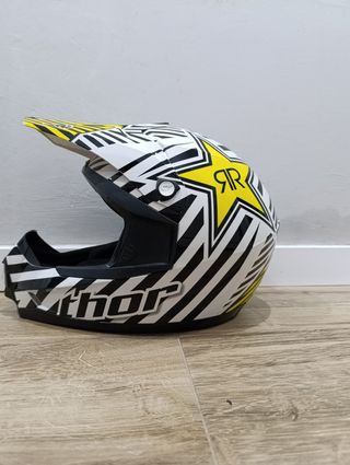 Casco Thor rockstar, motocross enduro