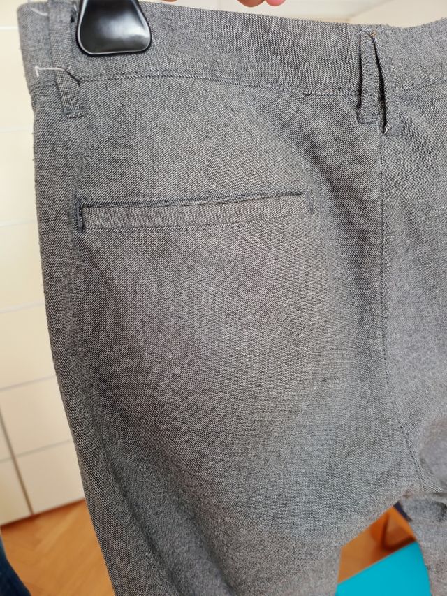 Zara uomo pantaloni eleganti cotone