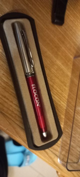 Penna borghini con logo pubblicitario 