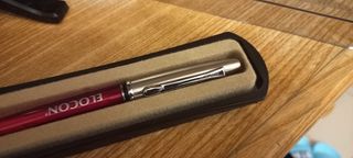Penna borghini con logo pubblicitario 