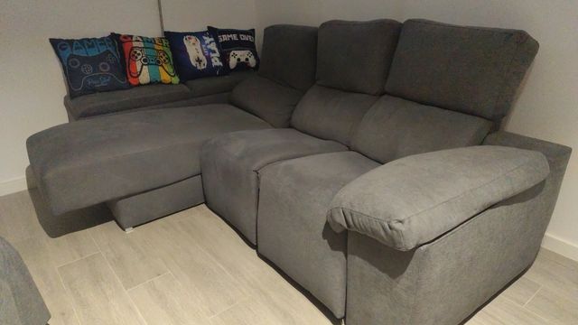 Sofá chaissel arcón deslizante con  DOS RELAX