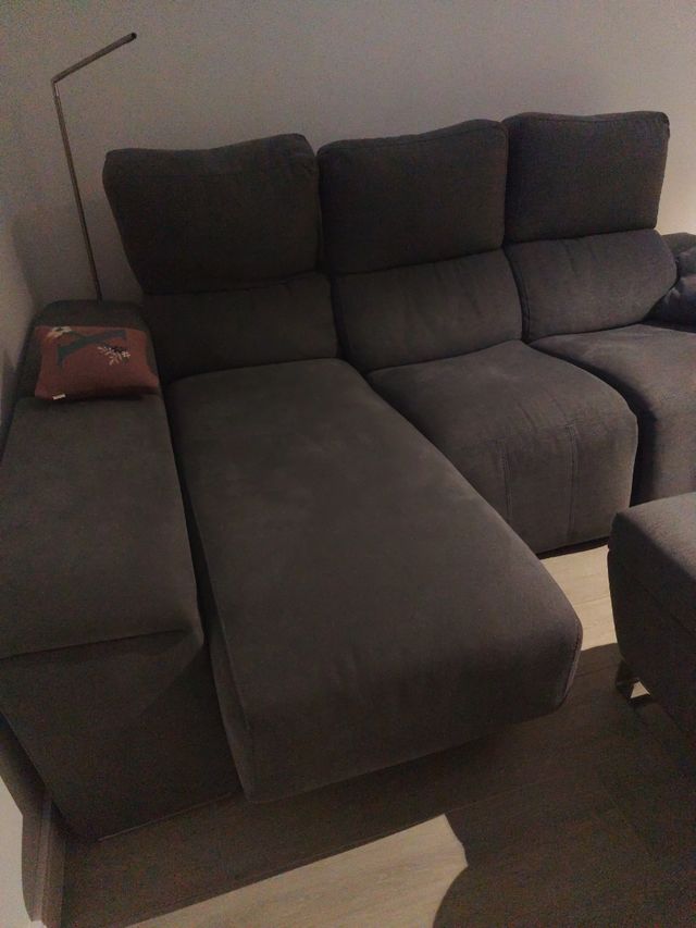 Sofá chaissel arcón deslizante con  DOS RELAX