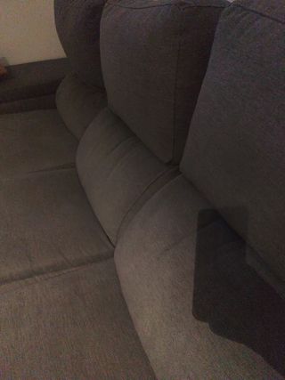 Sofá chaissel arcón deslizante con  2 RELAX motor