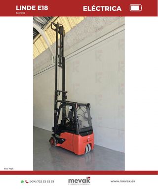 AÑO 2019 CARRETILLA ELEVADORA ELECTRICA POCAS HORA