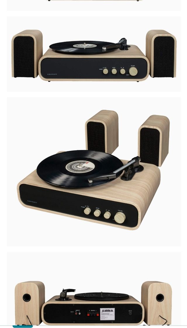 Crosley Gig - Tocadiscos de Dos velocidades con Al