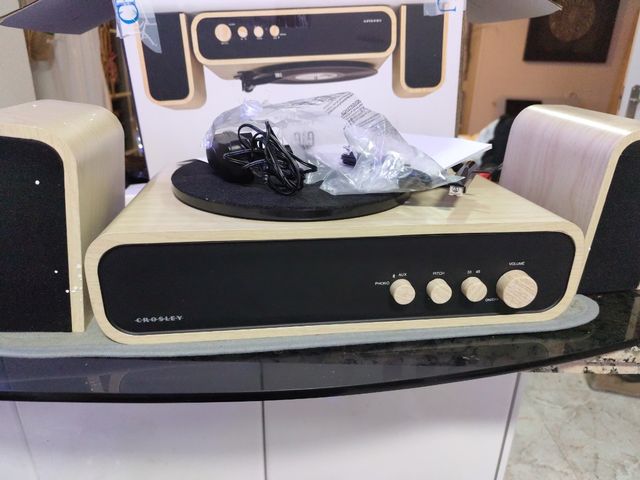 Crosley Gig - Tocadiscos de Dos velocidades con Al