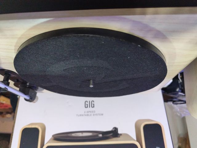 Crosley Gig - Tocadiscos de Dos velocidades con Al