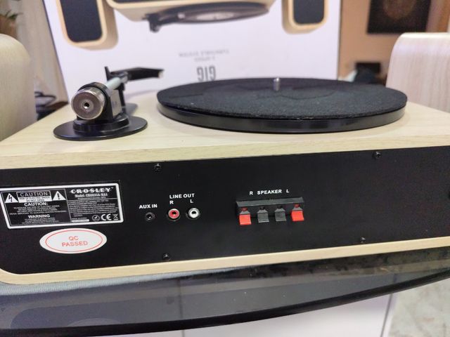 Crosley Gig - Tocadiscos de Dos velocidades con Al