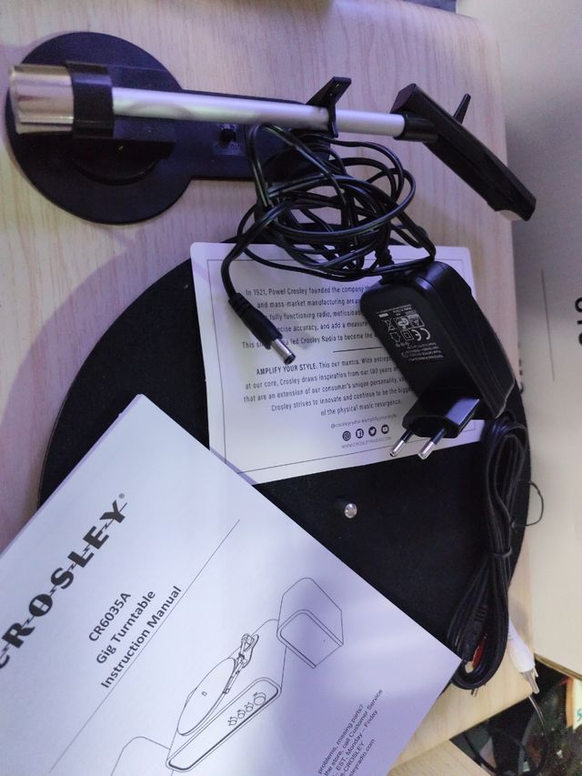 Crosley Gig - Tocadiscos de Dos velocidades con Al