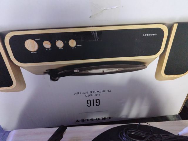 Crosley Gig - Tocadiscos de Dos velocidades con Al