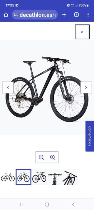 Bicicleta de montaña