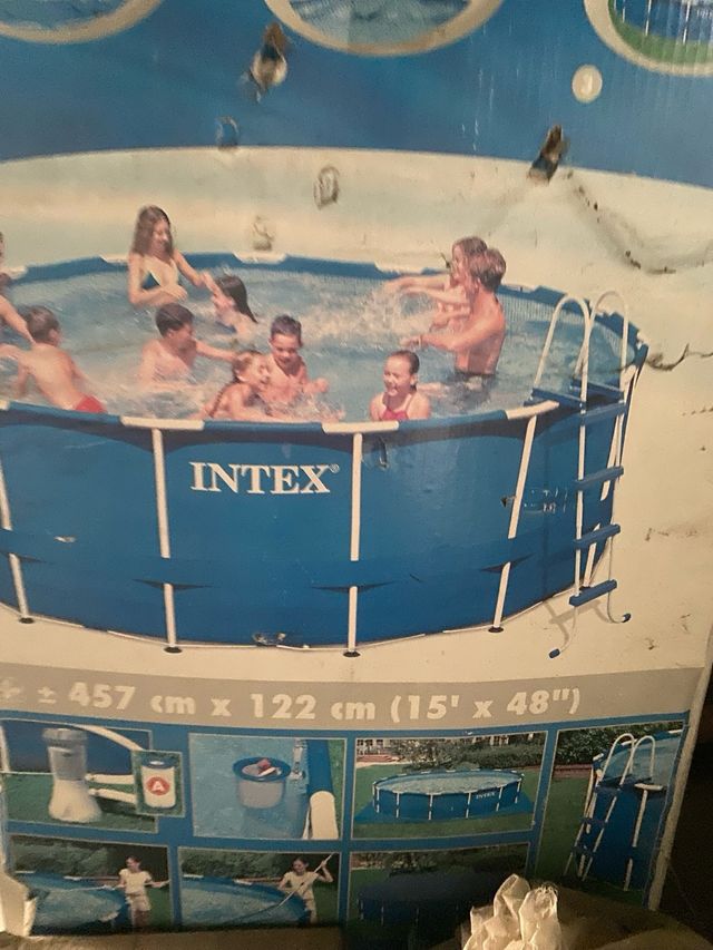Piscina grande 4,57x 1,22 
