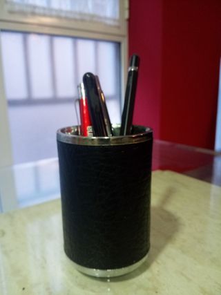 Lapicero Vintage forrado en piel