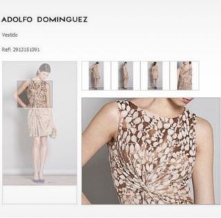 Vestido fiesta Adolfo Dominguez