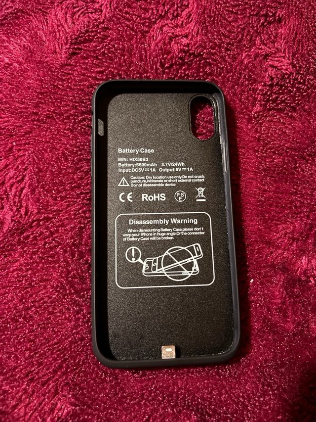 Funda bateria iphone x