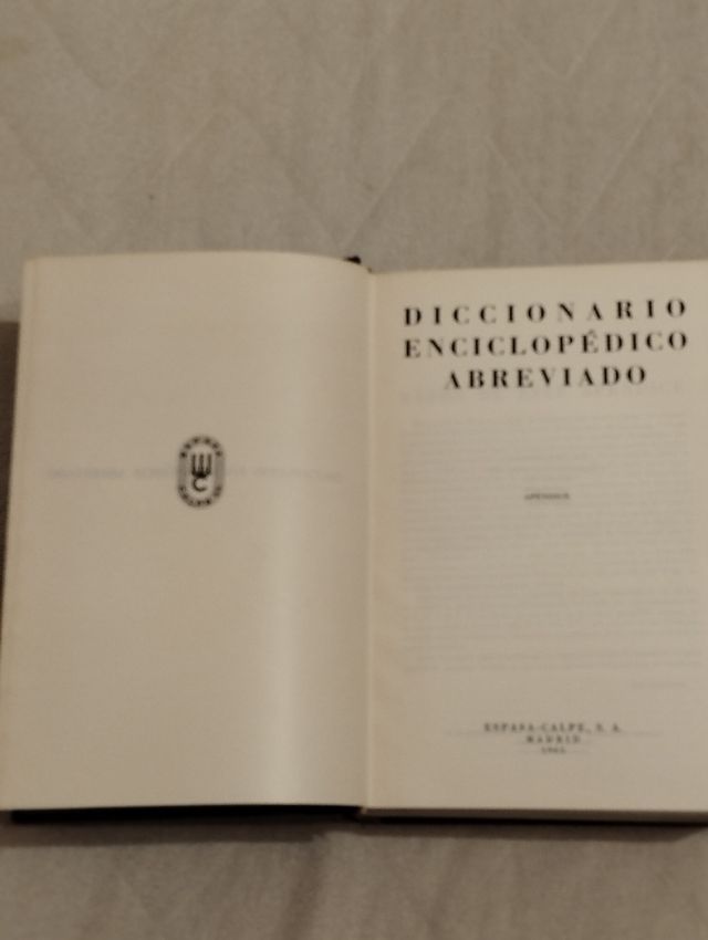Diccionario enciclopédico Espasa-Calpe